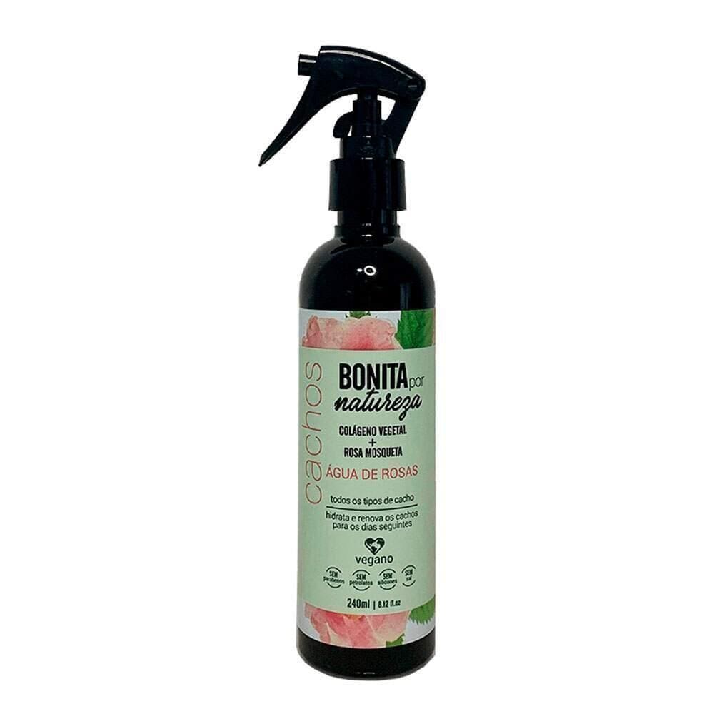 Spray Cachos Água Rosa Bonita Por Natureza Yenzah 240Ml