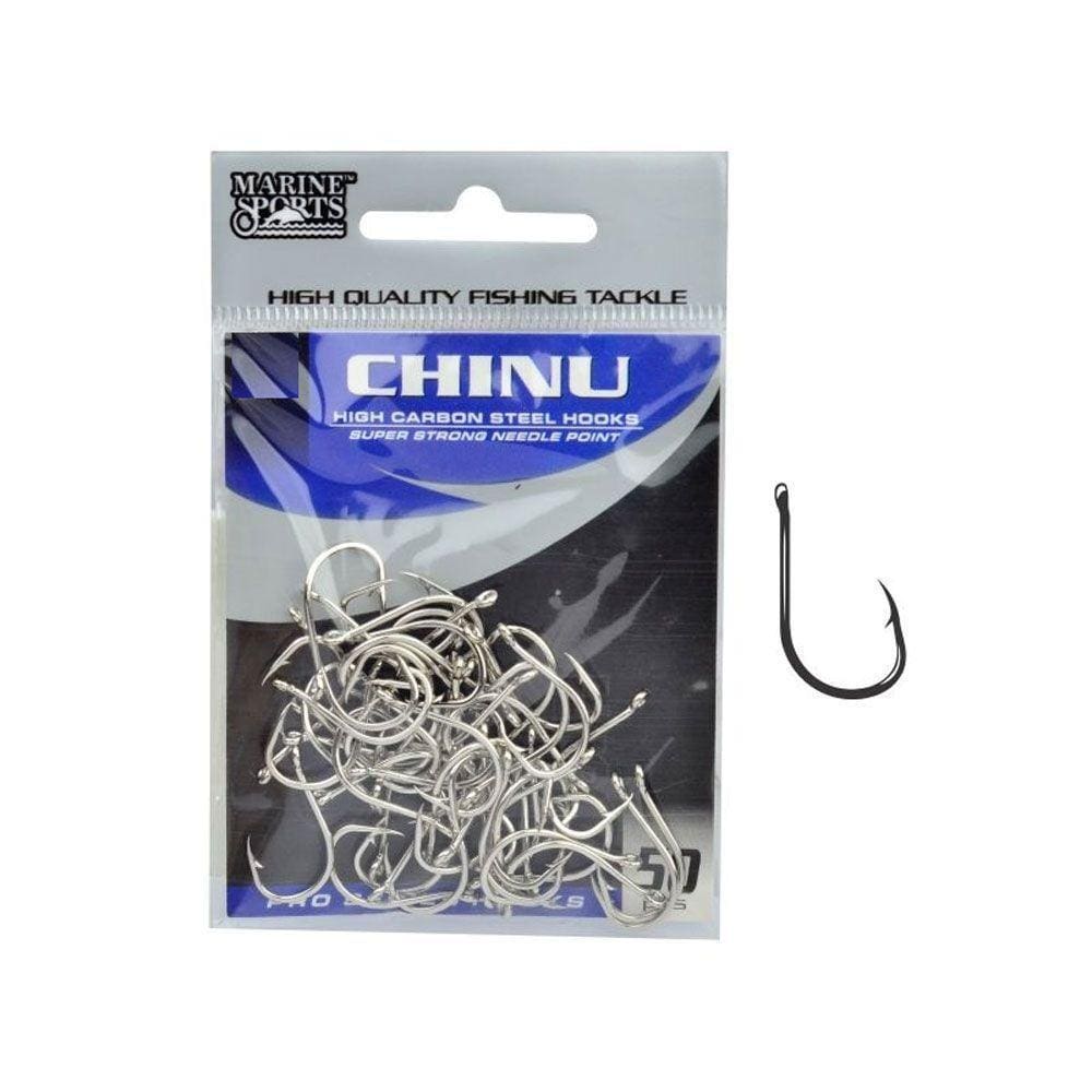 Anzol Marine Sports Chinu Nickel Prata N07 C/50un Tambas Pacu