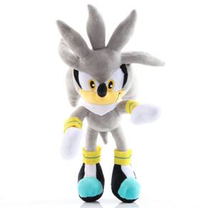 Boneco Sonic Ouriço de pelúcia 50cm (Azul)