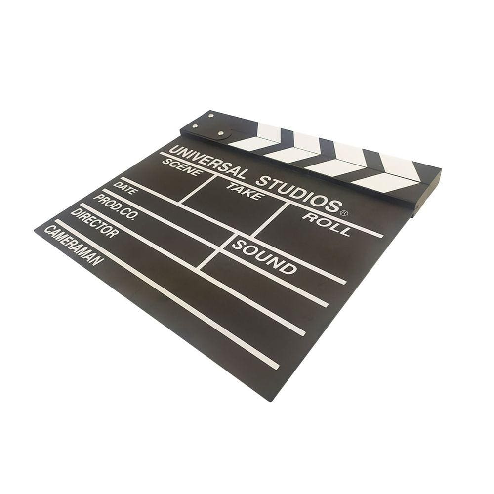Claquete Placa Quadro Decorativo Criativo Estúdio Cinema Quarto Sala Decora Festa Filmagem
