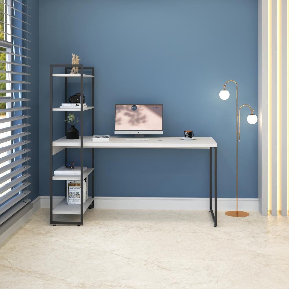 Mesa c/Estante Alta 150X64X147cm C/04 Prateleiras