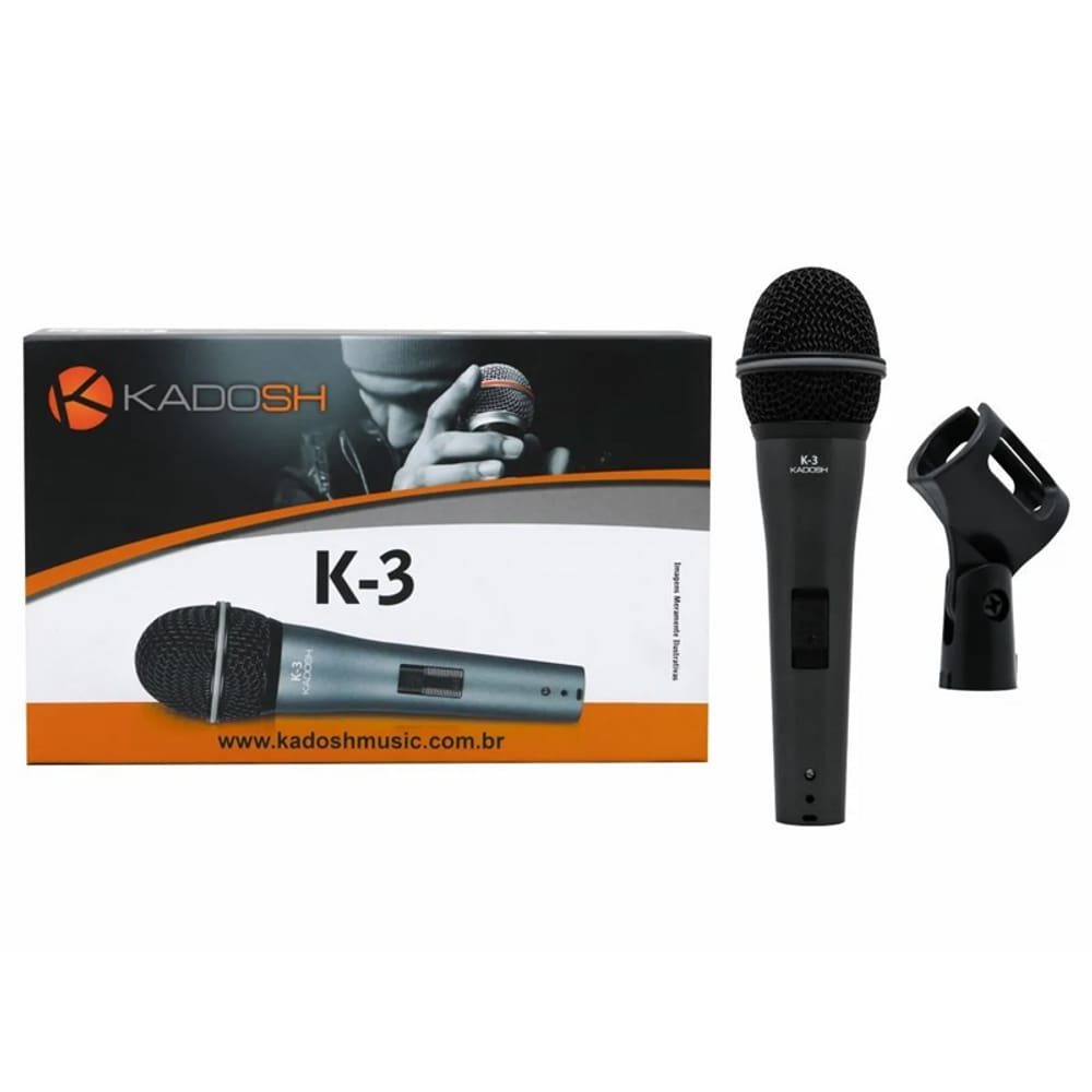 Microfone Com Fio Kadosh K3