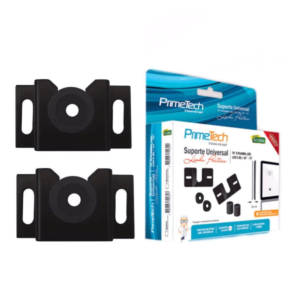 Suporte para Tv Fixo Universal LED LCD Plasma 24 32 42 50 55 até 120’’ Polegadas Televisão Parede PrimeTech