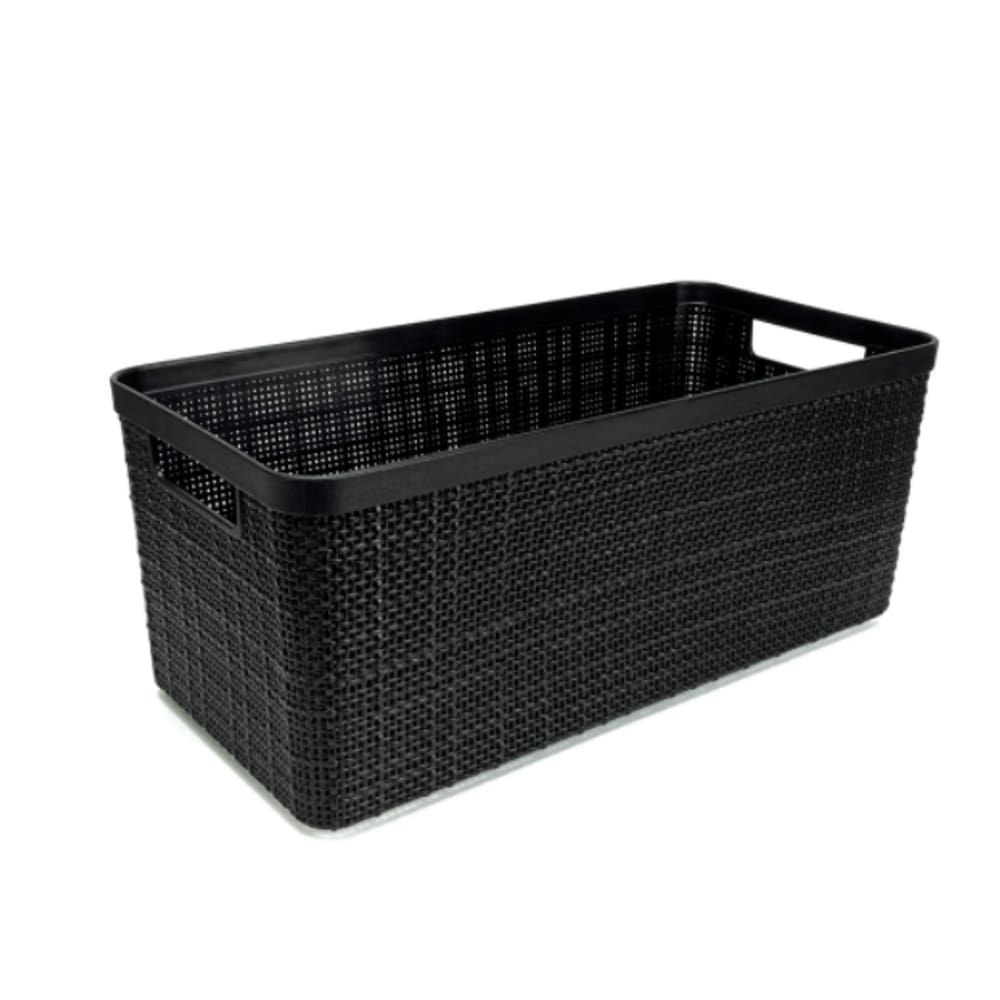 Cesto Eco Juta Alongado Grande Nitron