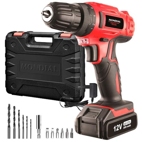 Parafusadeira Furadeira 3/8 12V Bivolt Mondial Fpf06m é boa?