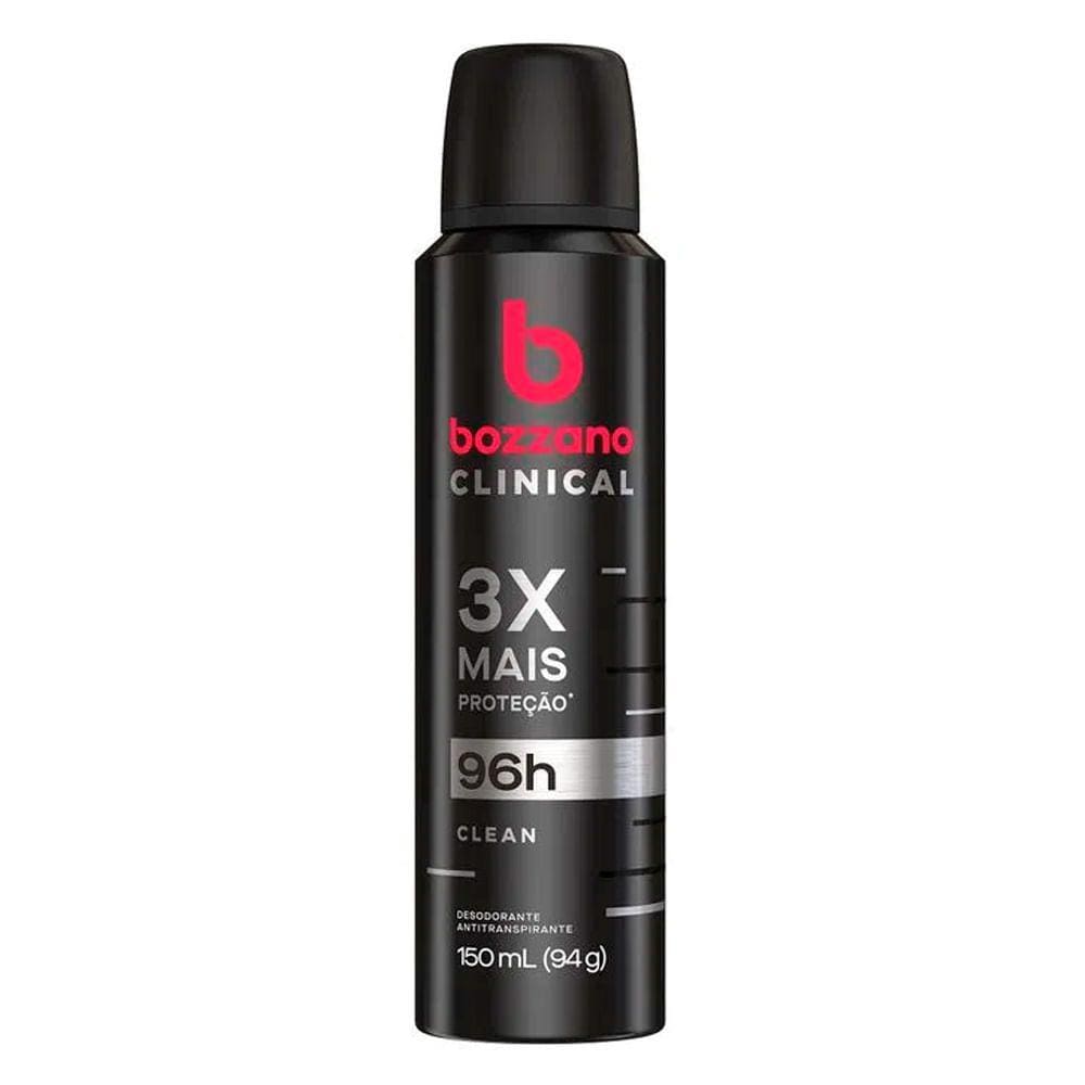 Desodorante Aerosol Bozzano Clinical Clean 150ml