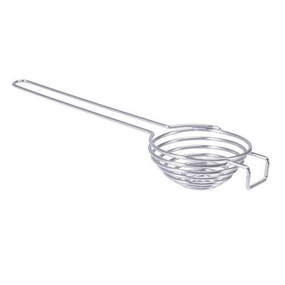 Separador Gema Clara Ovo Inox Pratico Utensilio Cozinha Gourmet Separar Tigela Evita Casca Quebrar