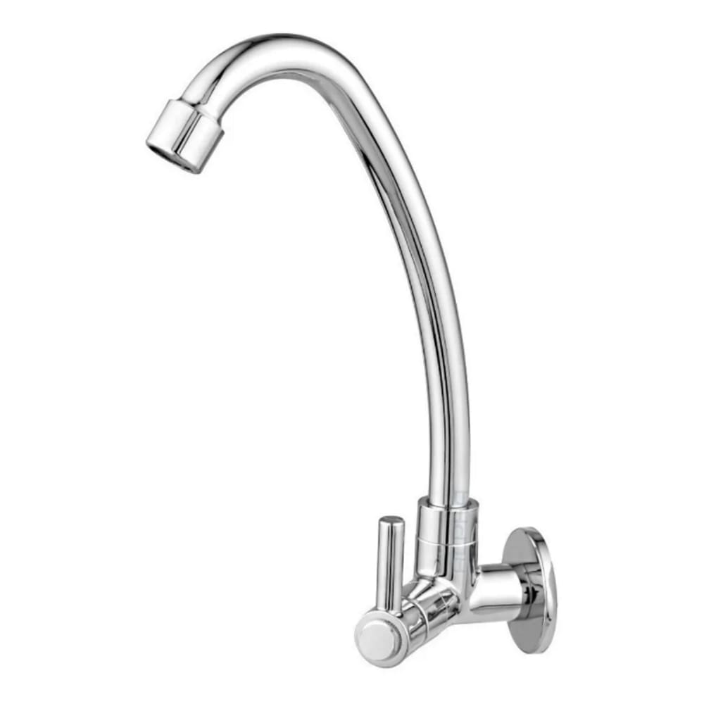 Torneira Cozinha Parede Bica Móvel ABS Cromado 1068 C-72
