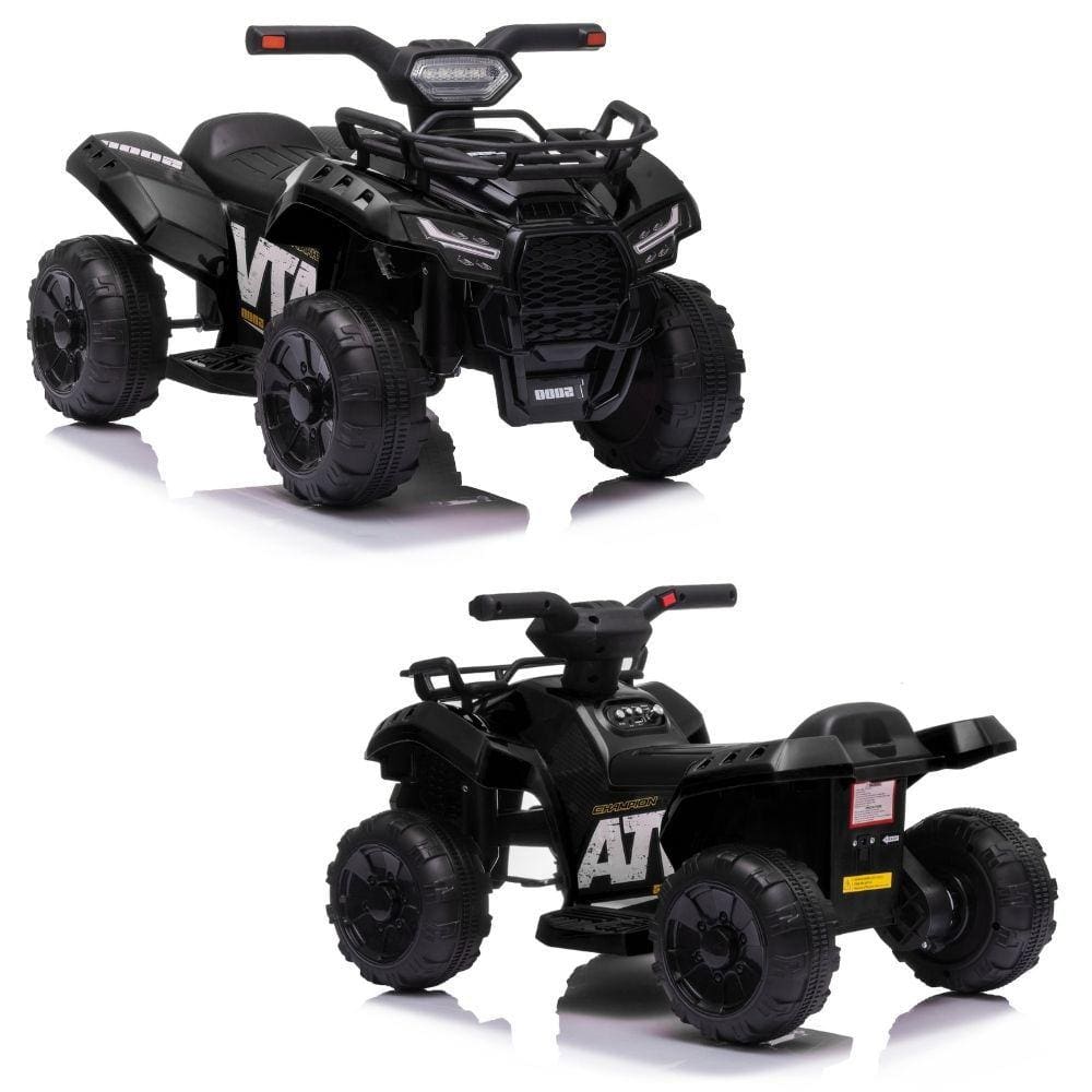 Mini Moto Quadriciclo Elétrico 6v Infantil Baby Style Preto