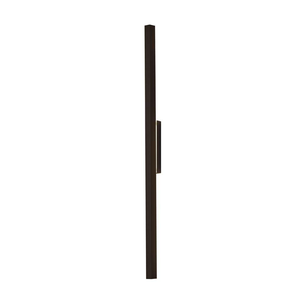 Arandela Newline Fit Led 647 114cm Bivolt Preto 4000K Luz Neutra