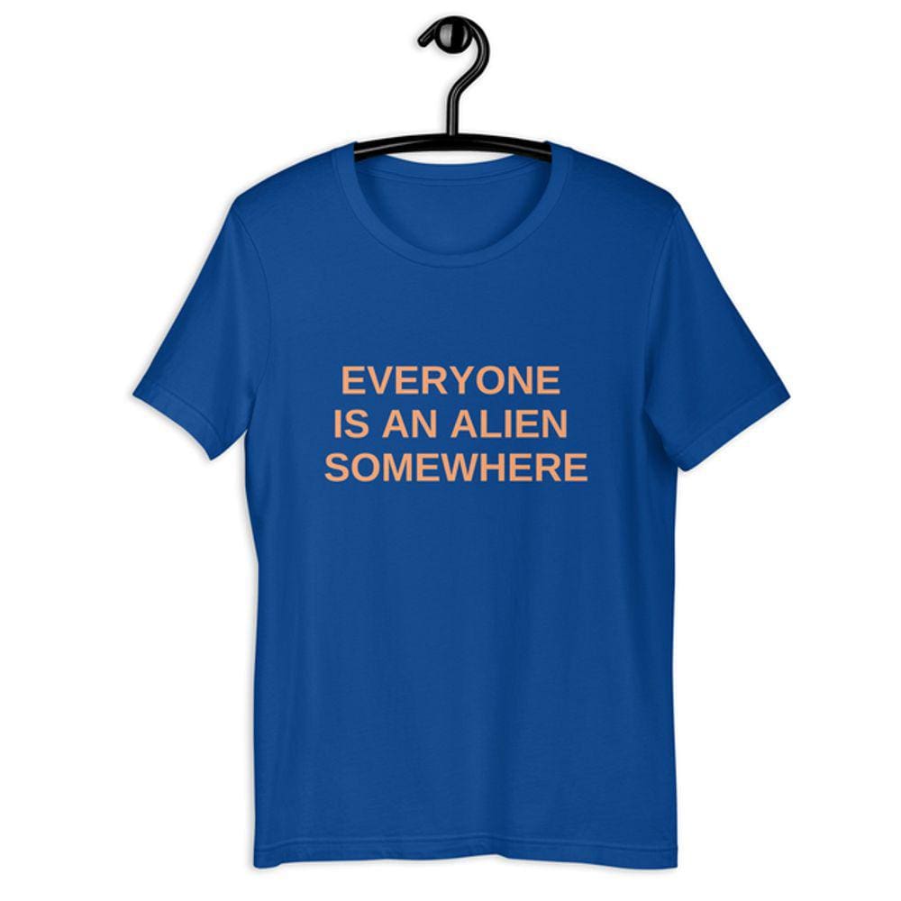 Camiseta Blusa Tshirt Feminina - Everyone Is An Alien Somewhere
