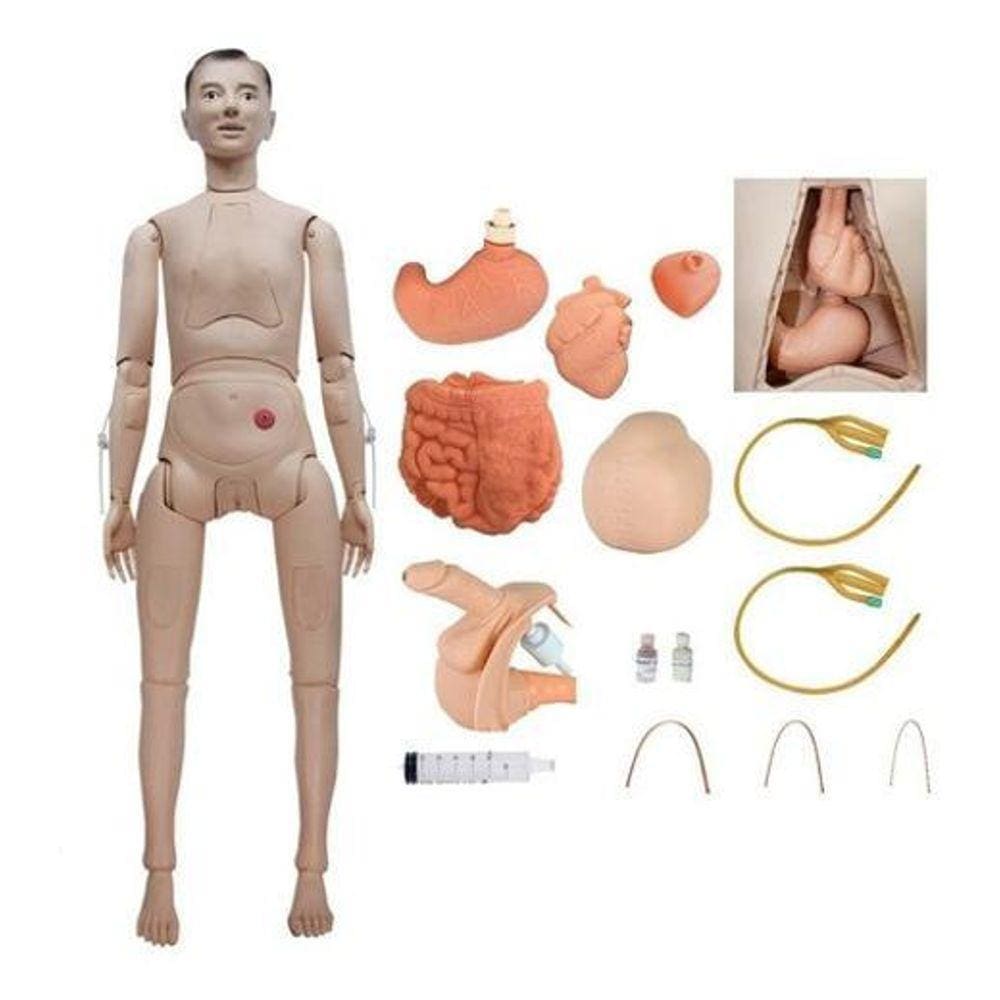 Manequim Bissexual Para Treino De Enfermagem