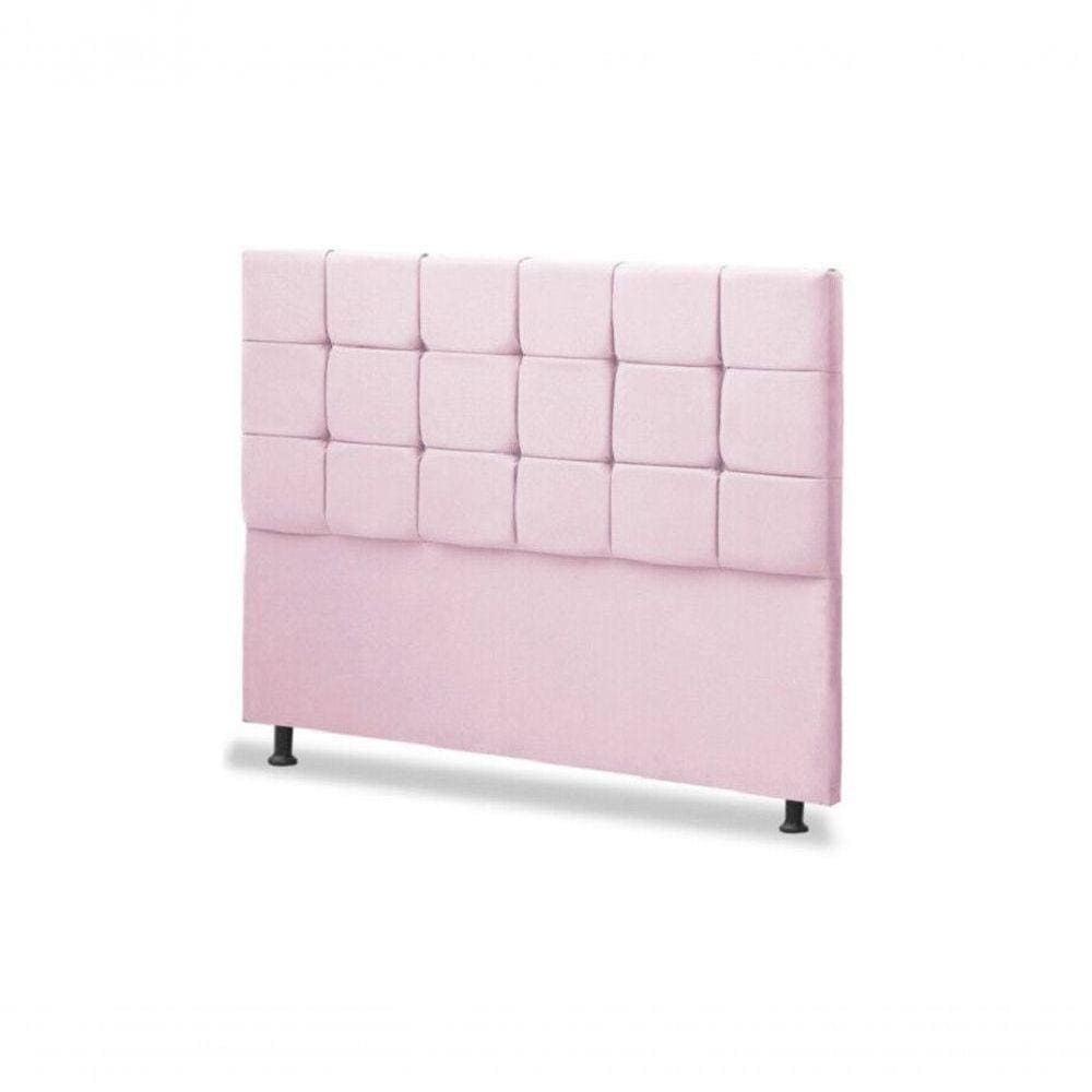 Cabeceira Luxo Sleep Malu Queen 160cm Rosa
