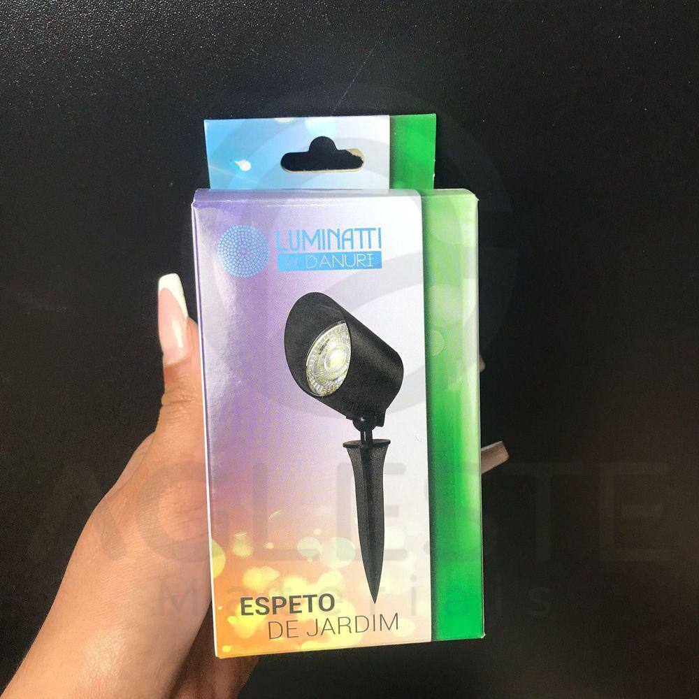 Espeto De Jardim 7W Verde Bivolt - Luminatti