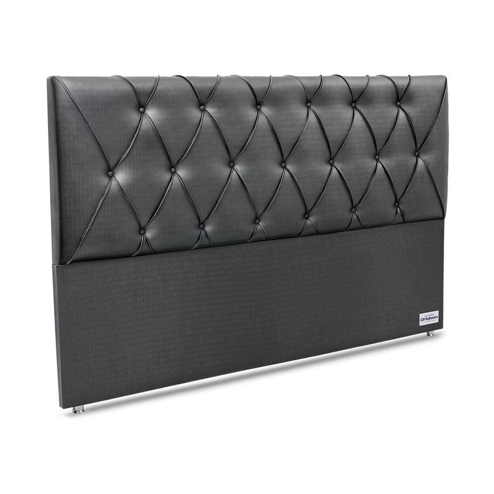 Cabeceira Murat Facto Nero Super King (9X195X125) - Ortobom