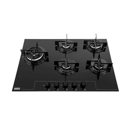Cooktop a Gás Glass 75x52 com 5 Queimadores - Franke Menor preço em Cooktop a Gás Glass 75x52 com 5 Queimadores - Franke