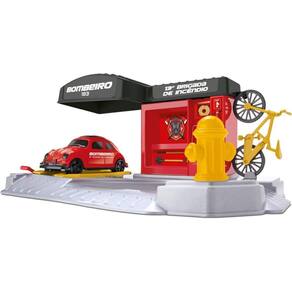 Conjunto Pista Hot Wheels City Cidade - Super Quartel Dos Bombeiros -  Acompanha Um Veículo Carro Carrinho - Mattel Brinquedos no Shoptime