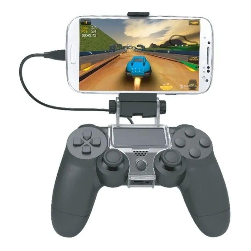 Clipe Suporte De Celular Compatível Com Controle Playstation_4