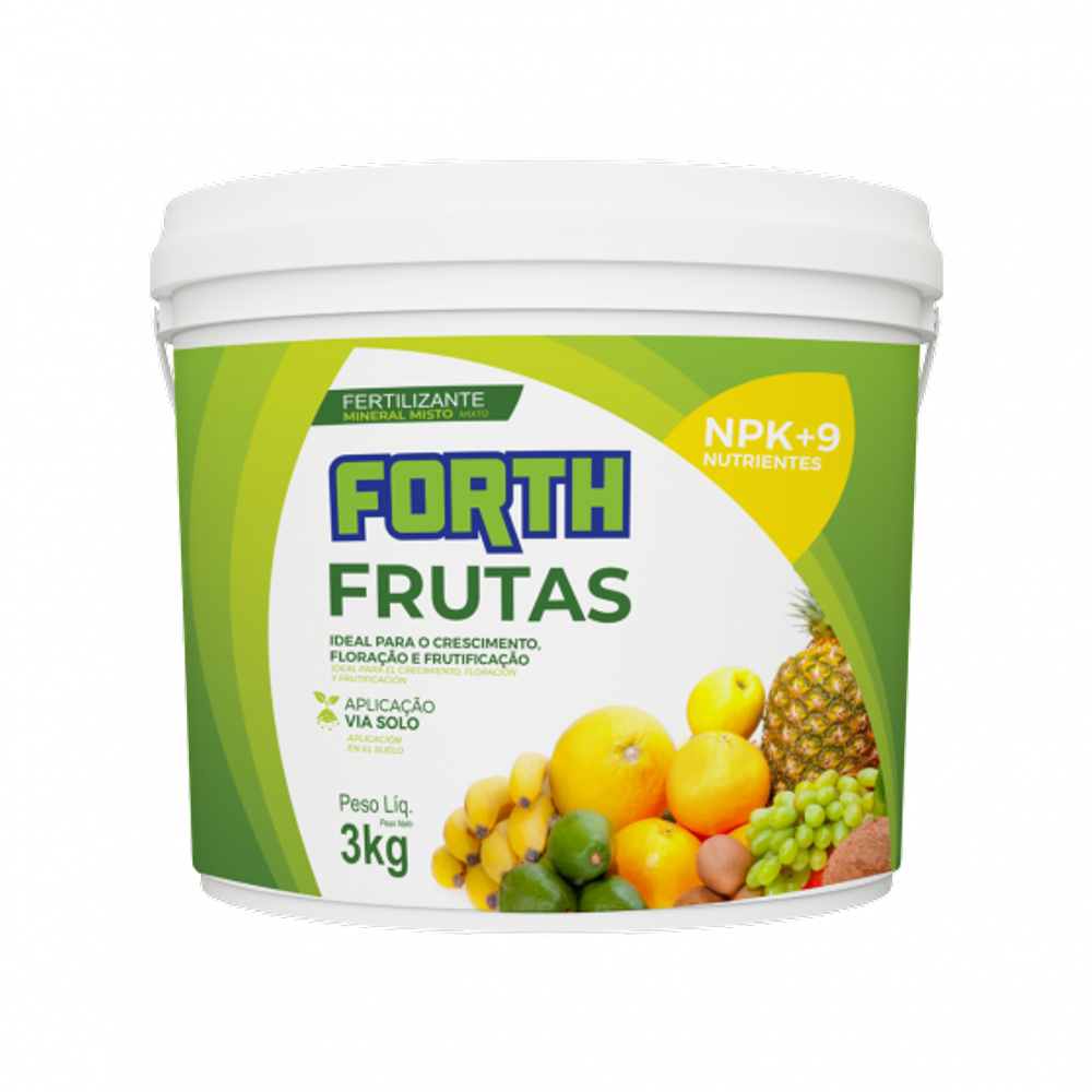 Adubo Fertilizante Forth Frutas 3kg Frutificação/floração