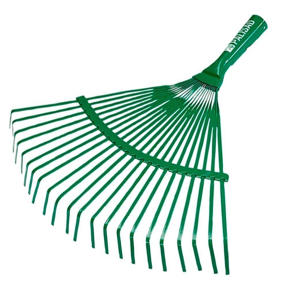 Vassoura Para Grama E Jardim 430X365mm 22D Metálica Sem Cabo Palisad 617708