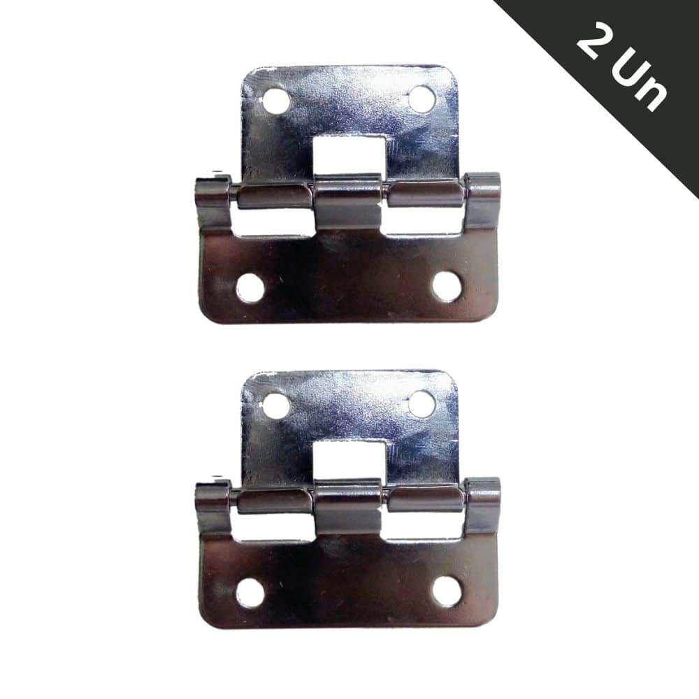 Dobradiça de Metal Desmontável - Kit 2 Un