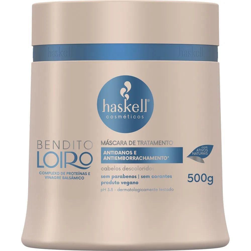 Máscara Bendito Loiro 500Ml Haskell