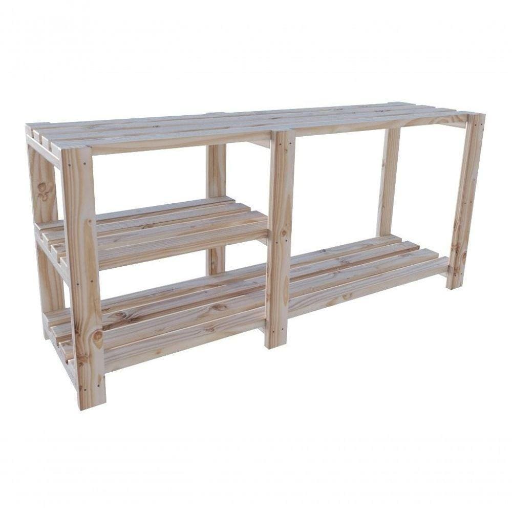 Mesa De Cabeceira Para Guardar Revistas 110cm