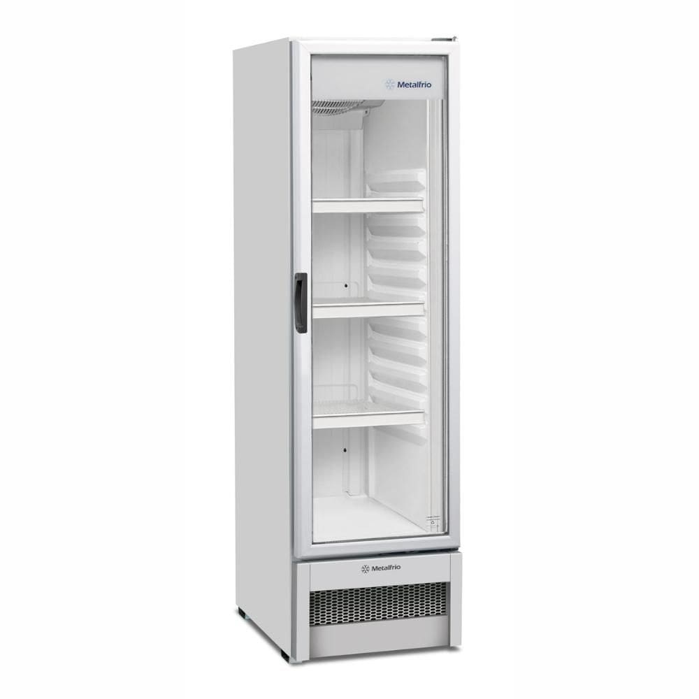 Visa Cooler Expositor Refrigerador Multiuso Porta de Vidro Vertical 296 Litros VB28RB - Metalfrio 127V