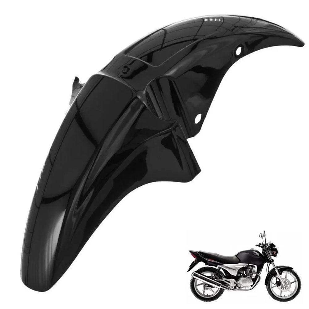 Paralama Dianteiro CG Titan 150 Sport 2004 2008 Preto