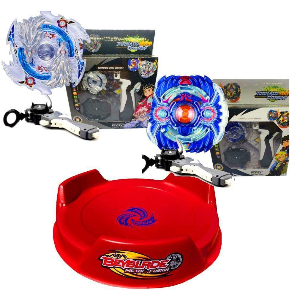 Beyblade Combo Luinor X Horussood + Lançadores