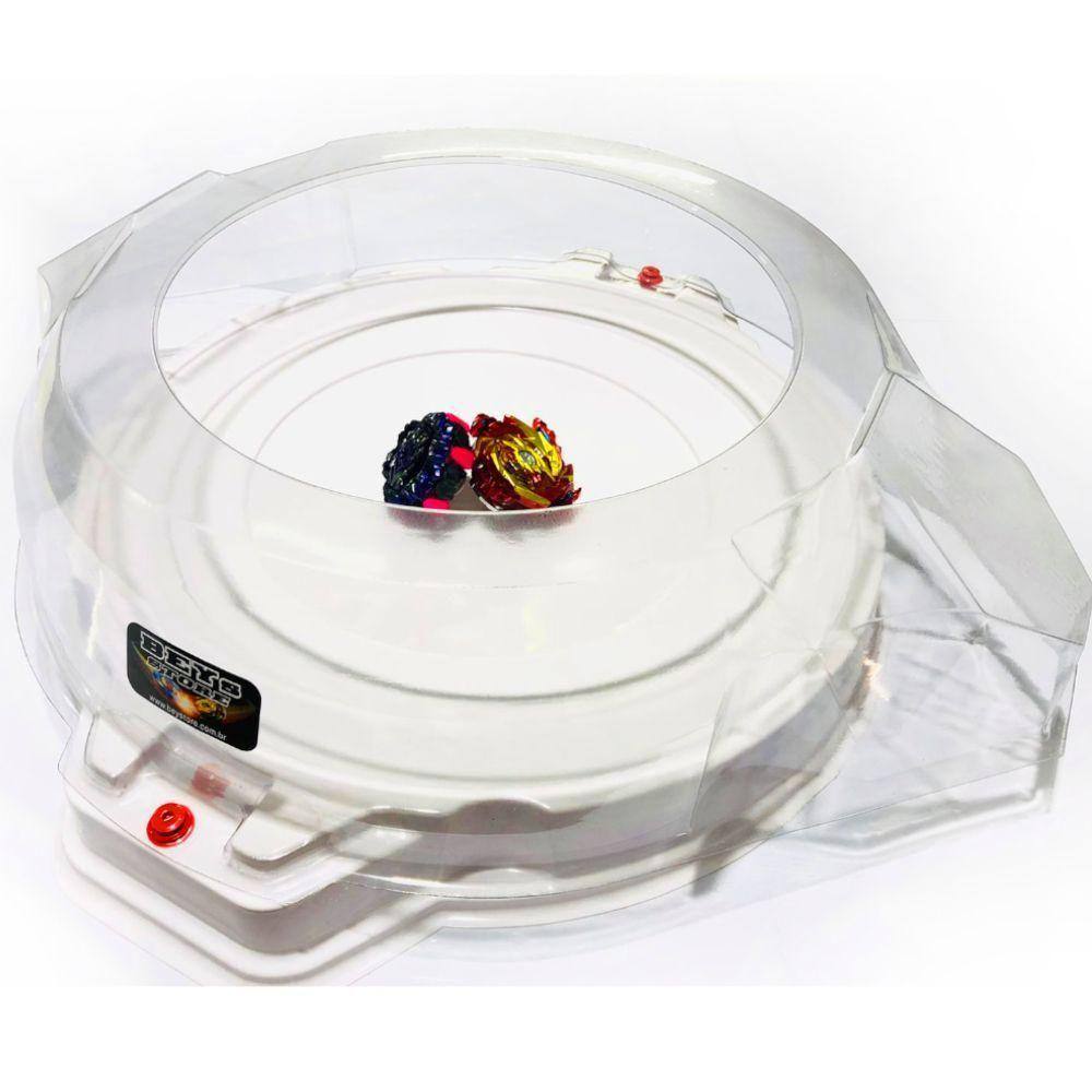 Arena De Batalha Para Beyblade Db Pro - Branca