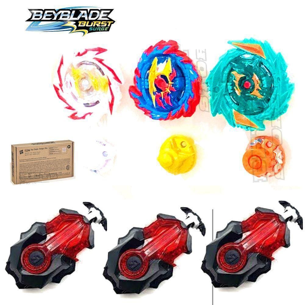 Beyblade Tempest Cloud 3-pack- 3 Lançadores - Hasbro