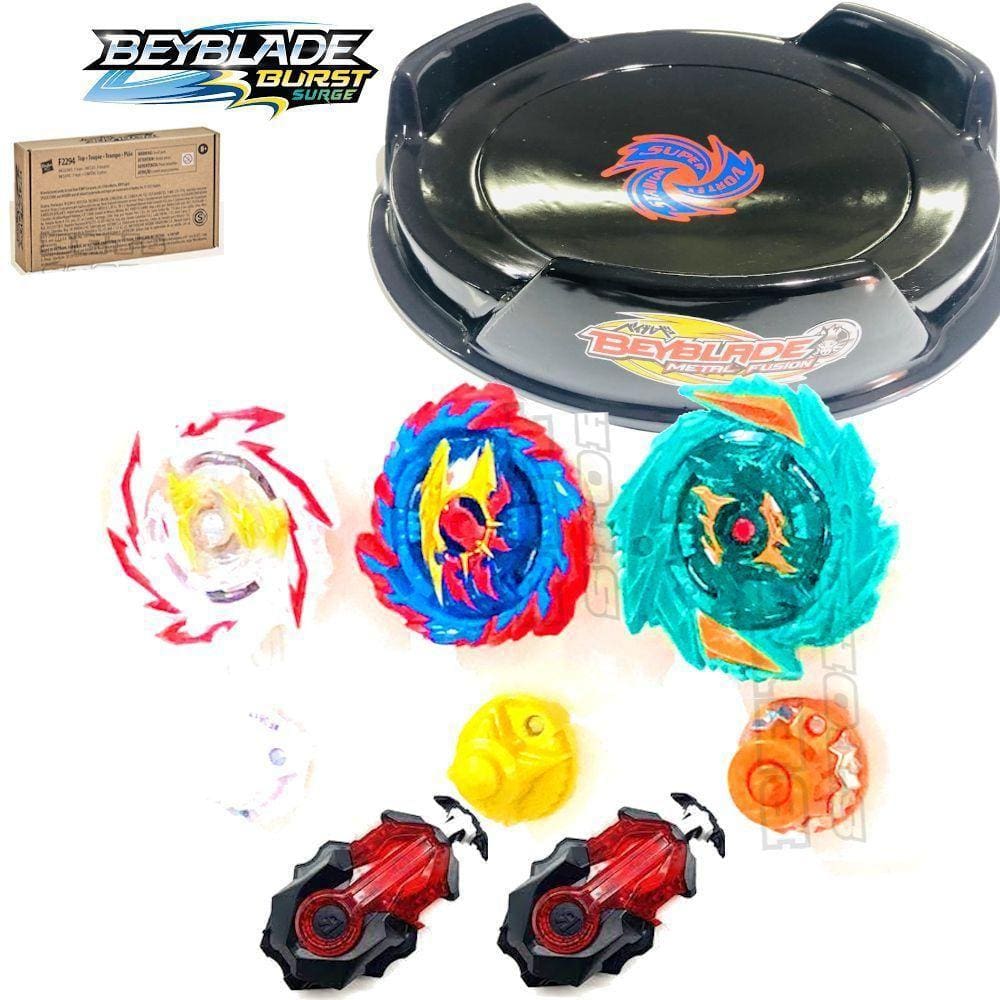 Beyblade Arena Tempest Cloud 3-pack- 2 Lançadores - Hasbro