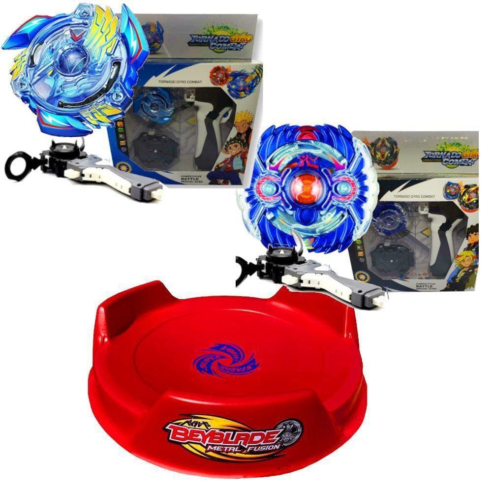 Beyblade Combo Valtryek X Horusood + Lançadores