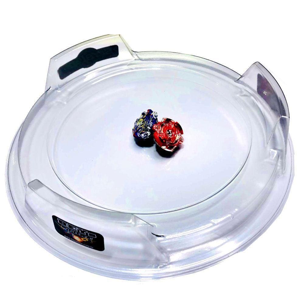 Beystadium Arena De Batalha Transparente 38cm - Beys Store
