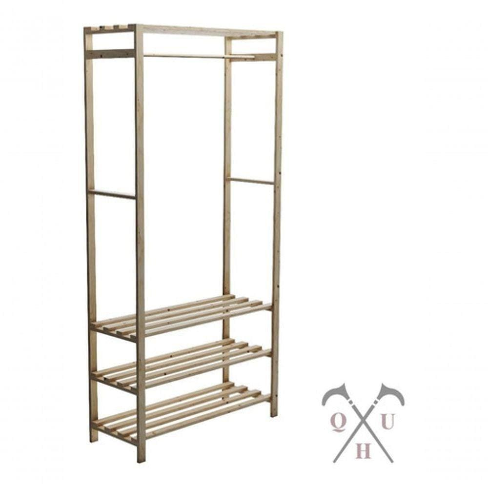 Suporte Para Vasos 3 Prateleiras Cor Natural