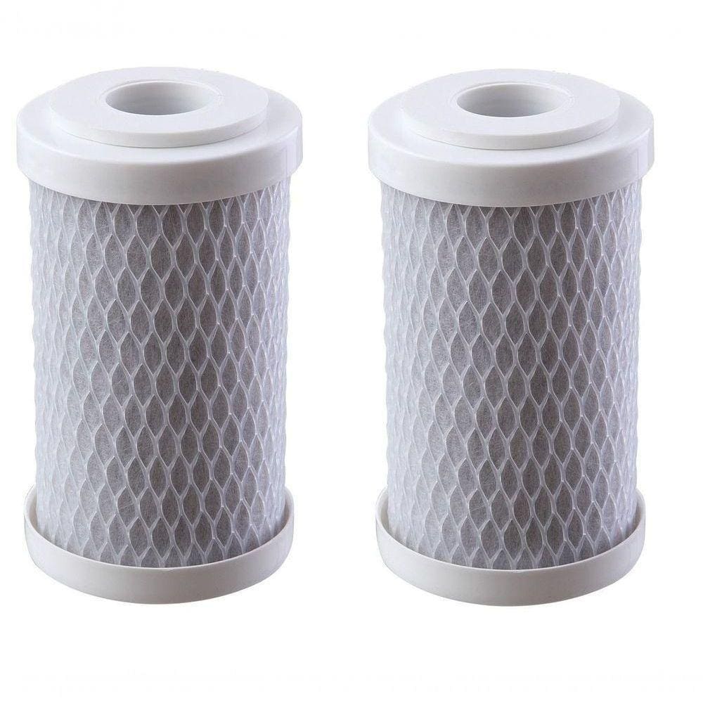 Kit 2 Refil Filtro 5`` De Carbon Block Ativado Remove Cloro