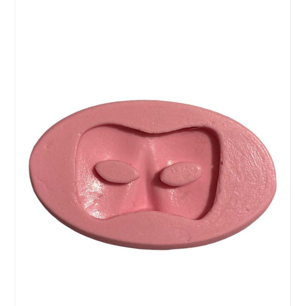 Molde De Silicone Máscara