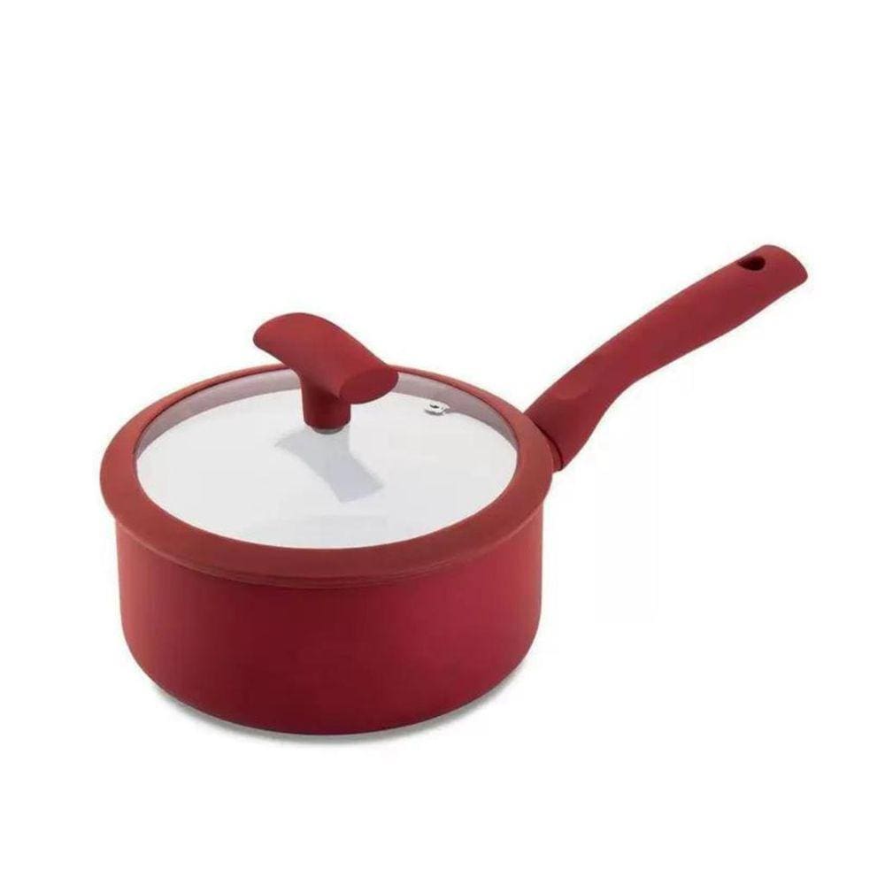Panela Antiaderente Indução C/ Tampa 1,75L 18X9cm Hercules