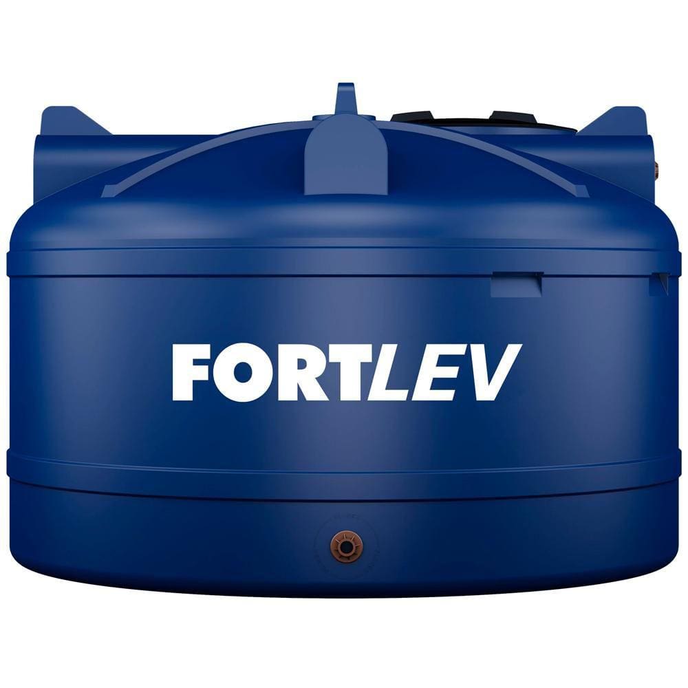 Tanque em Polietileno 3000 Litros Azul - Fortlev