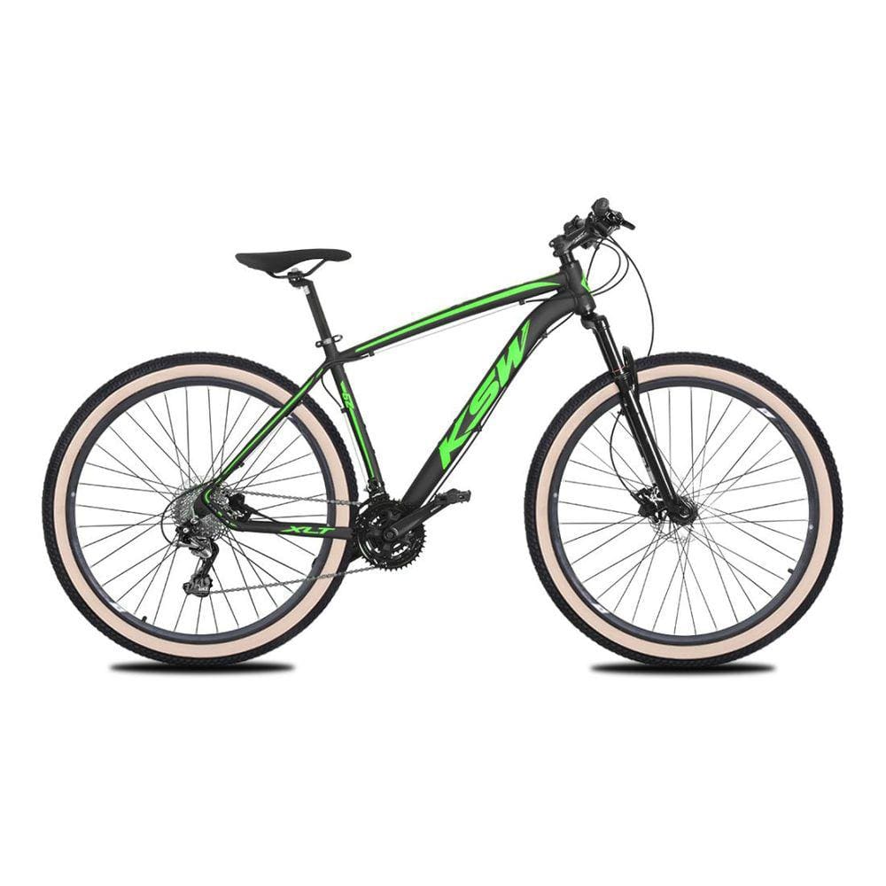 Bike MTB Aro 29 KSW 12V Freio Hidráulico Susp Trava Kit 1x12
