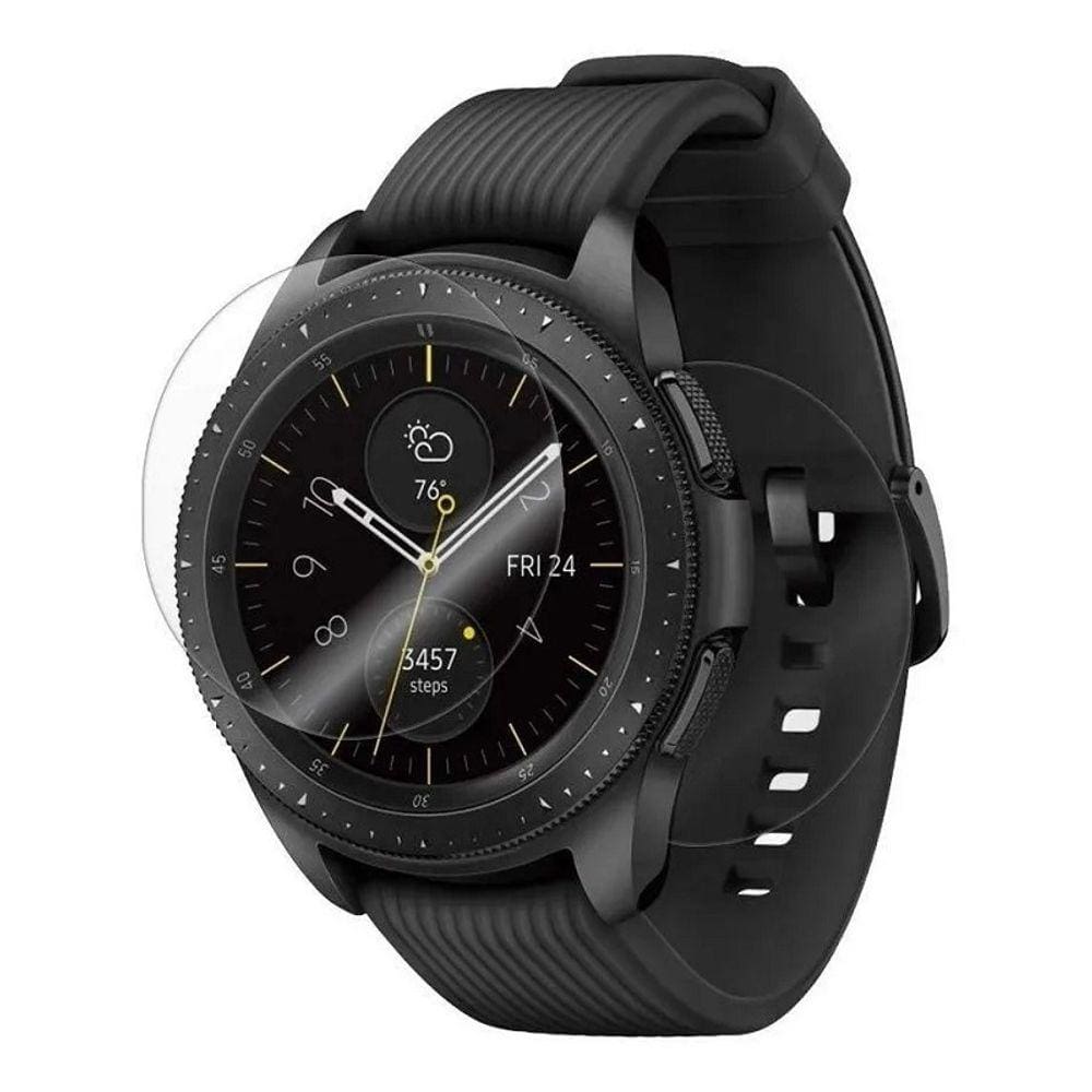 2x Pelicula Vidro Galaxy Watch 4 Classic 42 e 46mm Imediato