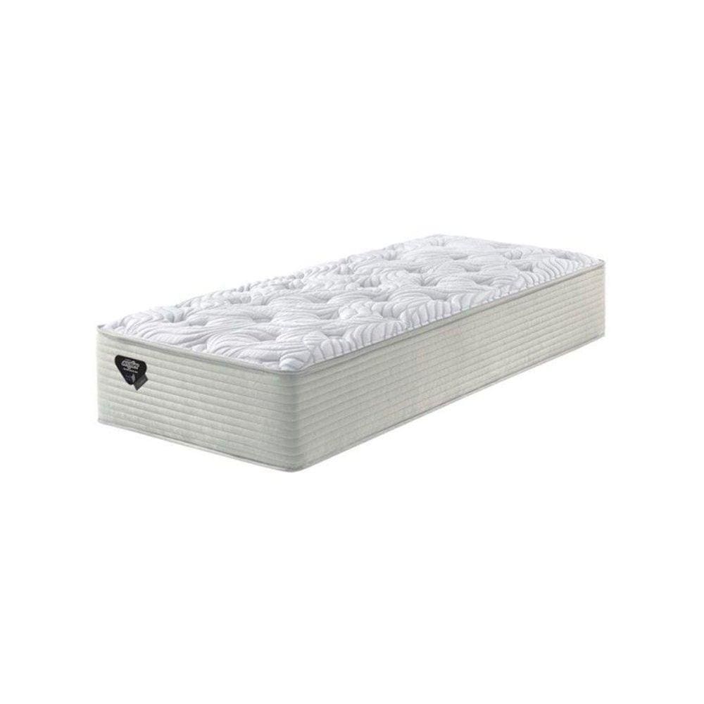 Colchão Solteiro 88x188x36cm Molas Superlastic Excellence Ecoflex Gelo