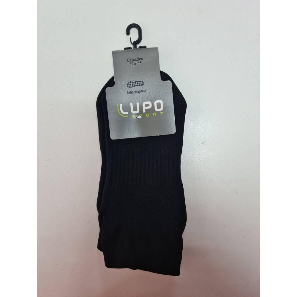 Meia Antiderrapante Cano Baixo Lupo 3310.