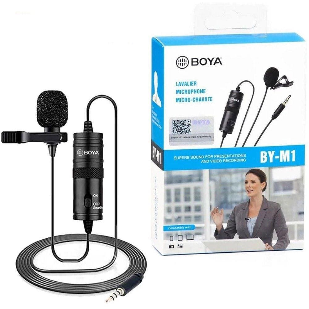 Microfone De Lapela Omnidirecional