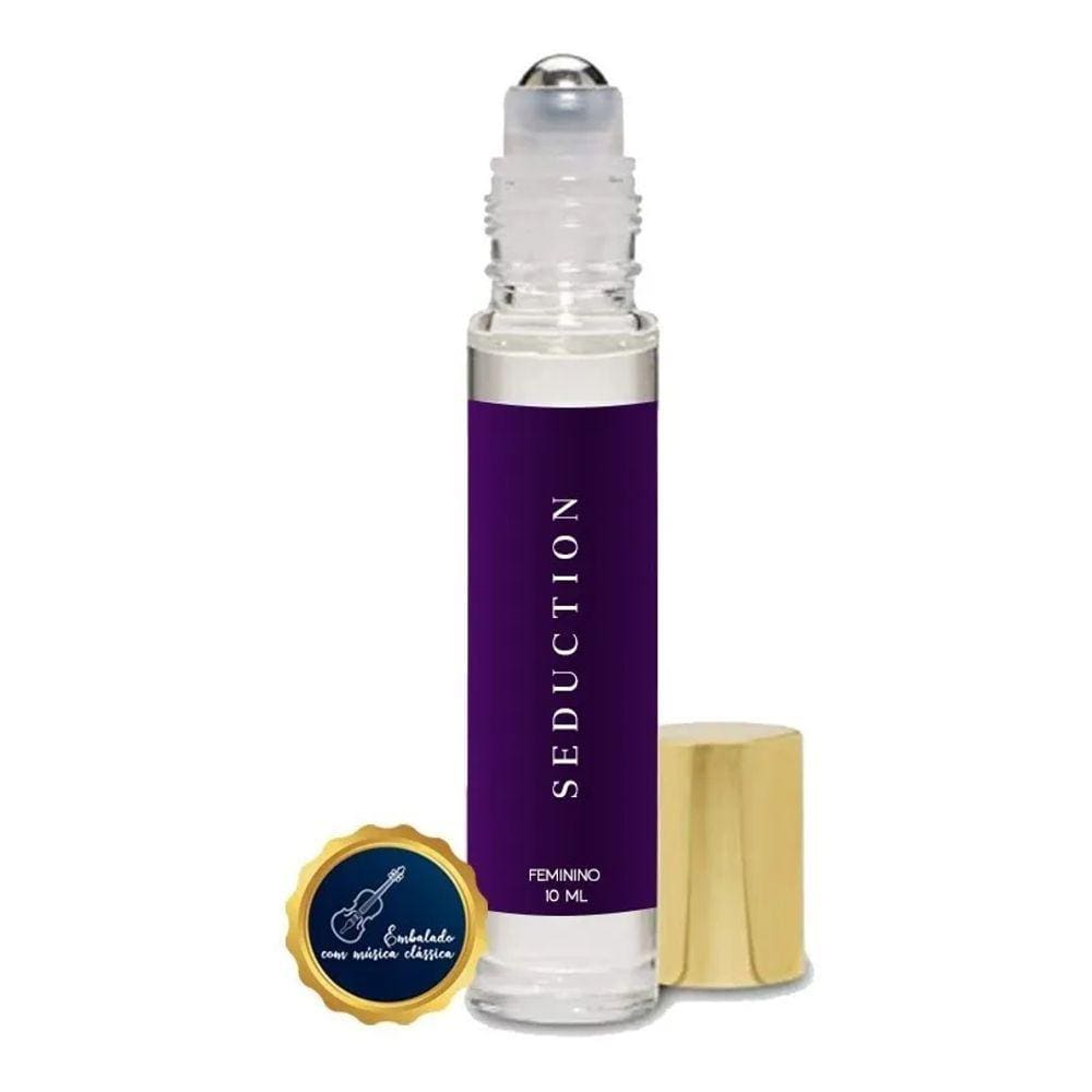 Perfume Feminino Feromônios Seduction 10ml - Roll On
