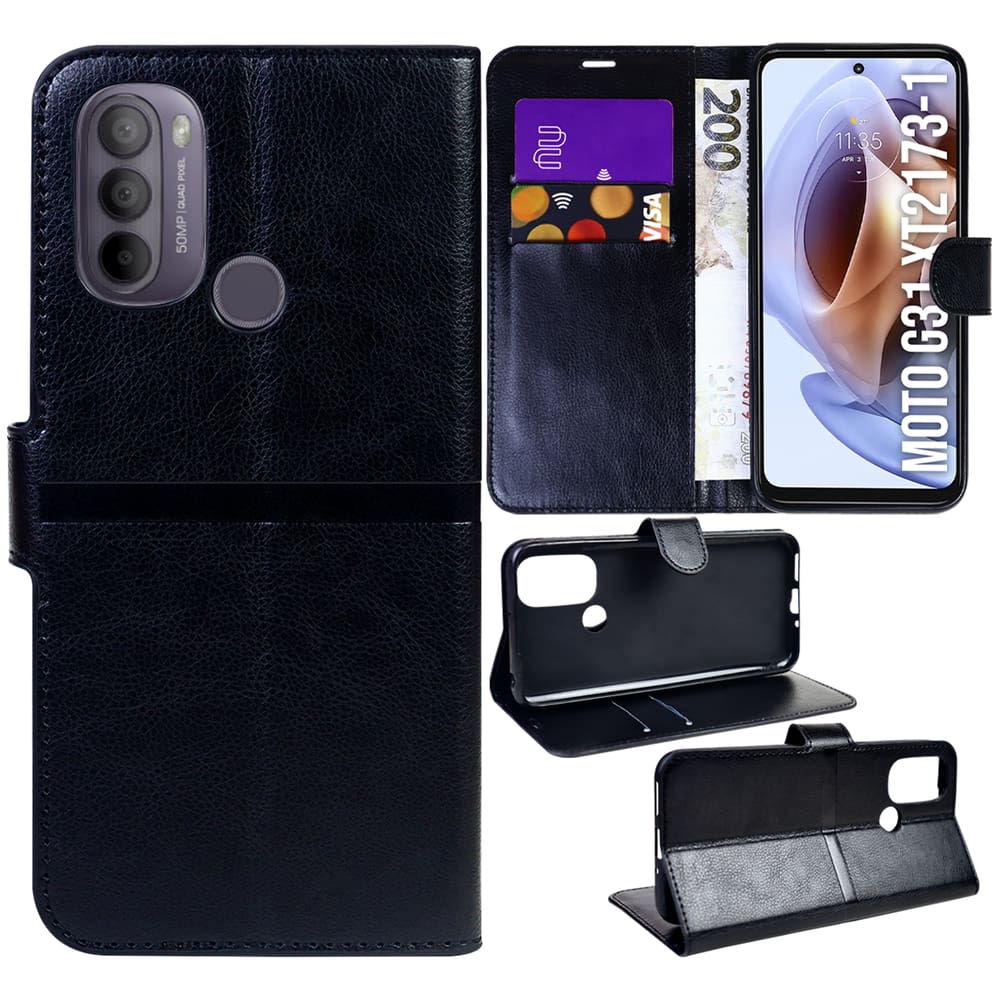 Capinha Capa De Celular Carteira compativel Moto G31 XT2173 5.4 - Cell In Power25