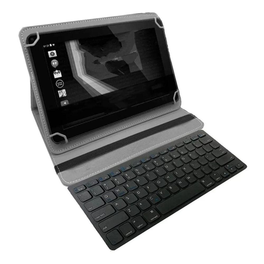 Capa Com Teclado + Para Tablet Galaxy A8 10.5 Polegadas