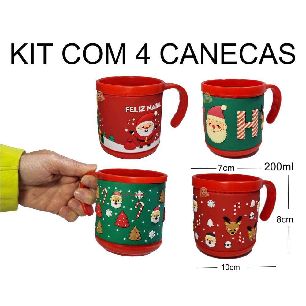 Caneca Natalino C4 Para Comemorar O Natal Emborrachado