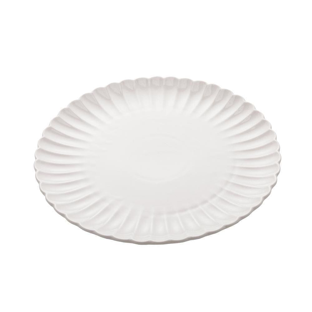 2 Pratos Para Sobremesa Wolff Pétala De Porcelana